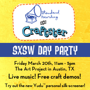 craftster sxsw party austin texas