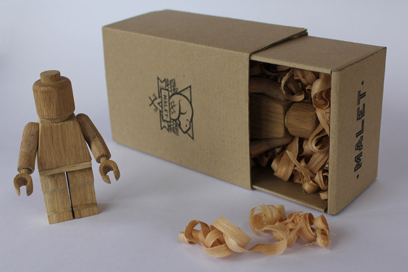 wooden minifig