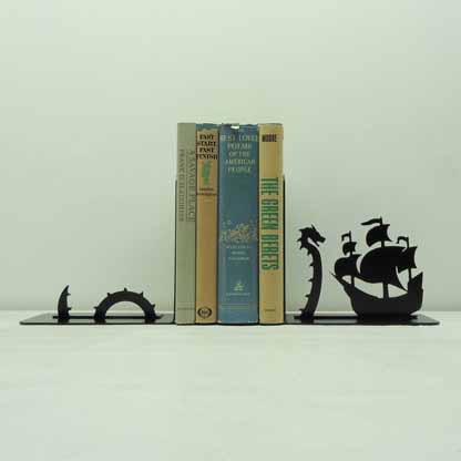 Sea Serpent Bookends