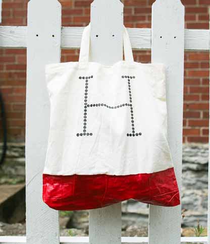 West Elm Initial Tote