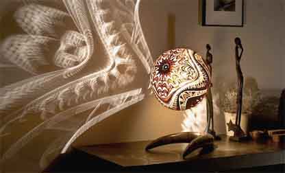 Calabarte Gourd Lamp