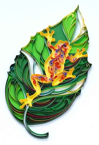 brazillian tree frog quilled