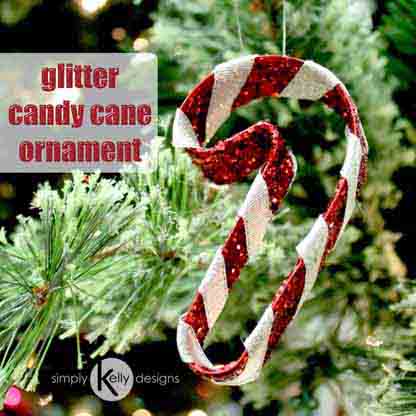 SimplyKellyDesigns_CandyCaneGlitterChristmasOrnament