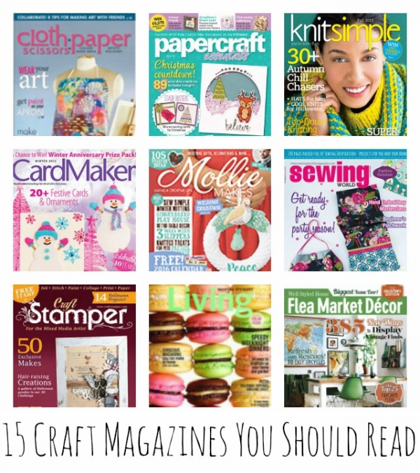 15 Craft Magazines You Should Read