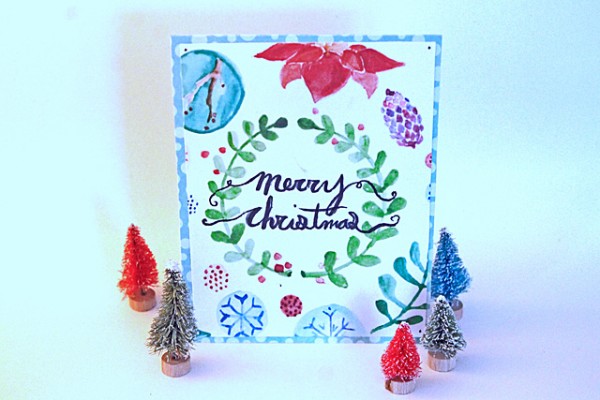 watercolor christmas cards (3)