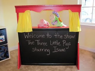 DIY puppet theater. – Indie Crafts