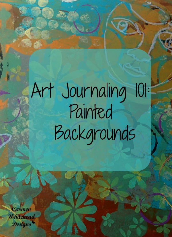 Painted Backgrounds for Art Journaling – Indie Crafts